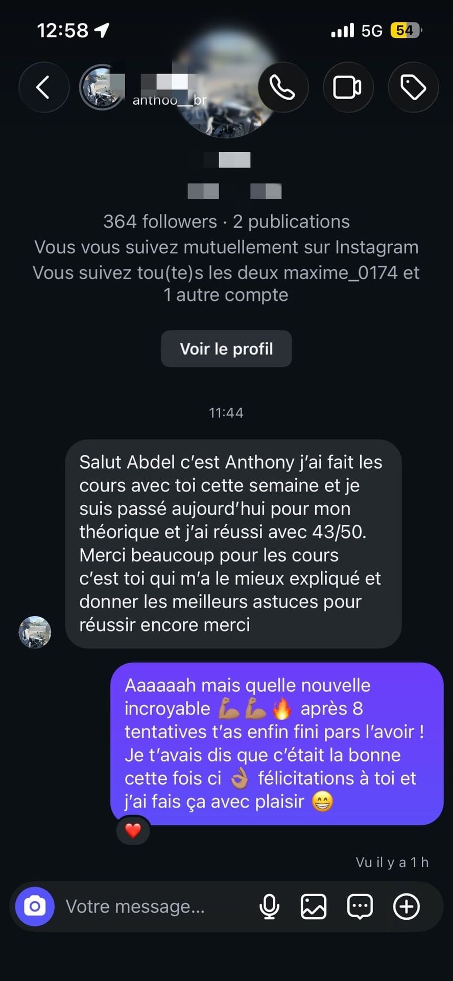 Avis élève FormaSpeed