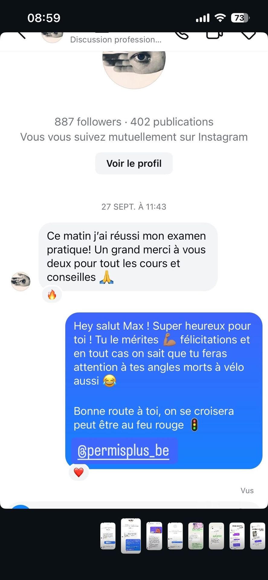 Avis élève FormaSpeed